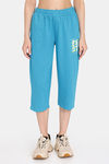 Rosaline Zest Easy Movement Capri - Enamel Blue — thumbnail 2